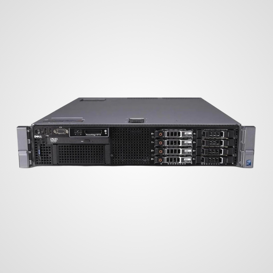 Dell PowerEdge R710 2.5” 8 Bays Server Dell PowerEdge R710 2.5” 8 Bays Server
