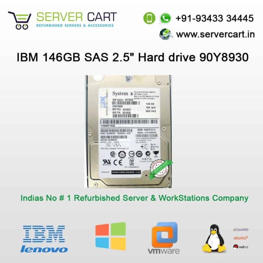 IBM 146GB Hard Drive 90Y8930 IBM 146GB Hard Drive 90Y8930