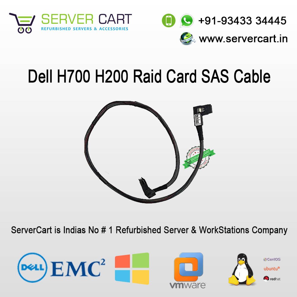 Buy Dell H700 H200 Raid Card SAS Cable Best Price in India ServerCart