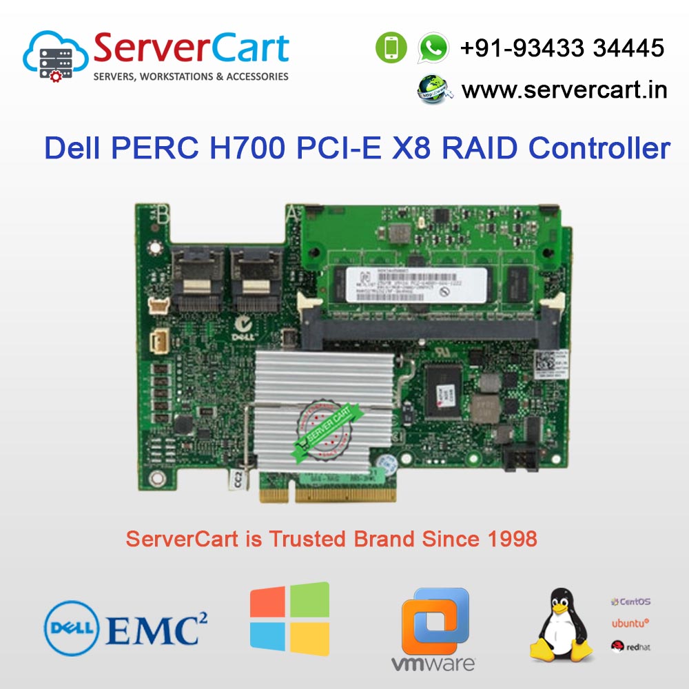 Dell PERC H700 PCI-E X8 RAID Controller - ServerCart