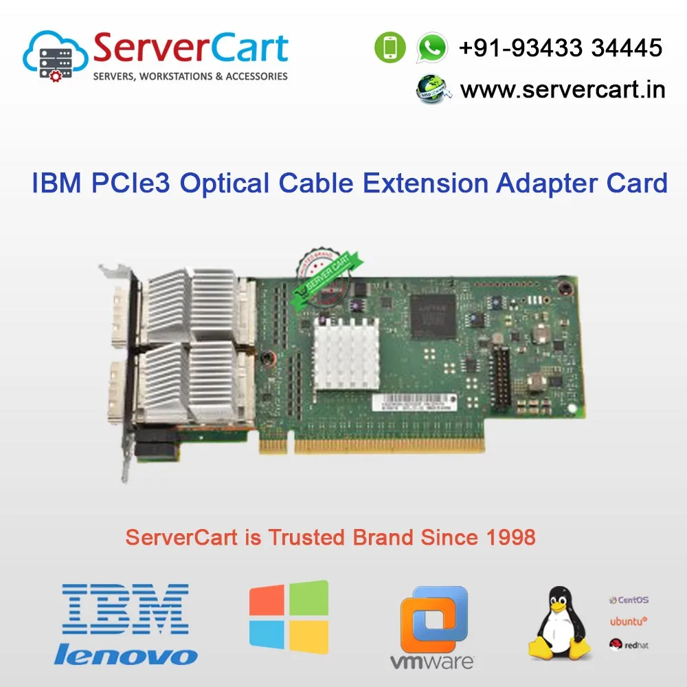 IBM PCIe3 Optical Cable Extension Adapter Card 00TK704
