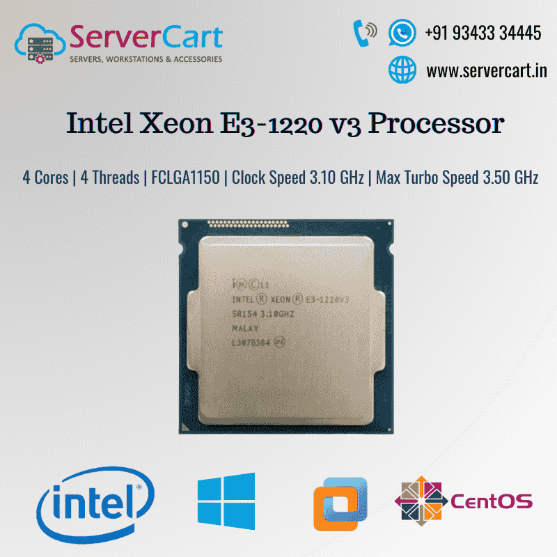 Intel Xeon E3-1220 v3 Quad Core Processor Best Price in
