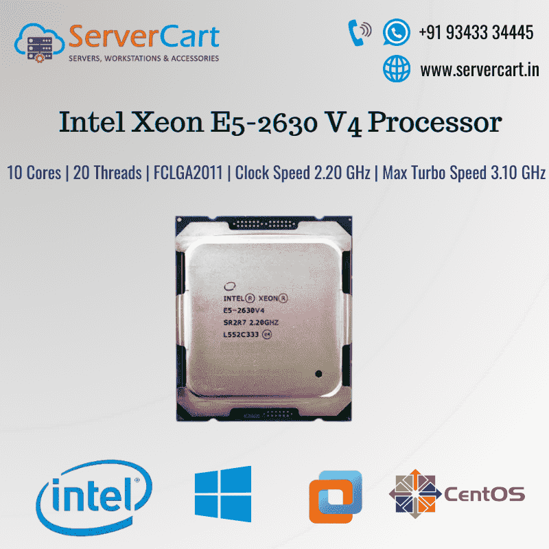 Intel Xeon E5-2630 V4 Processor Best Price in India - ServerCart
