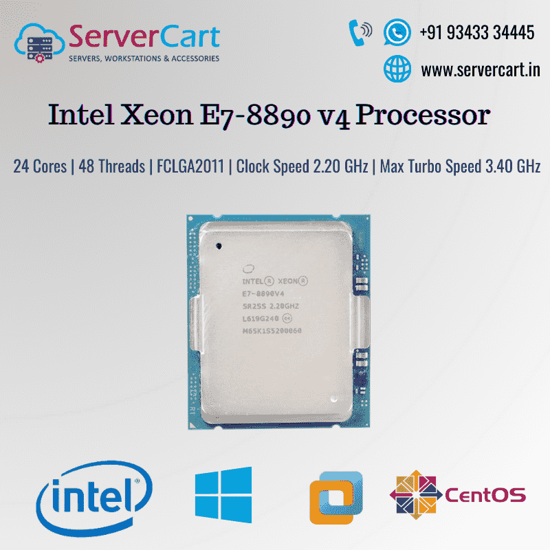 Intel Xeon E7-8890 v4 Processor Best Price in India - ServerCart