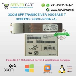 3COM SFP Transceiver 1000BASE-T Multimode Fiber Module 3CSFP93 - QBCU-5799R (A)
