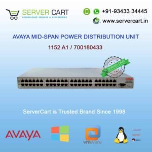 AVAYA MID-SPAN POWER DISTRIBUTION UNIT 1152A1 24-PORT 48V Comcode 700180433