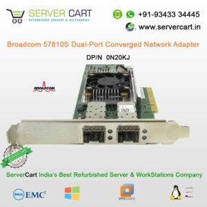 Dell Broadcom 57810S Dual Port 10GbE SFP +CNA 0N20KJ