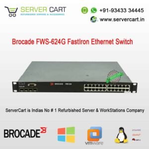 Brocade FWS-624G FastIron 24 Ports Ethernet Switch