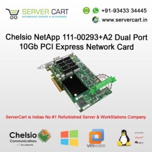 Chelsio NetApp 111-00293+A2 Dual Port 10Gb PCI-E Network Card