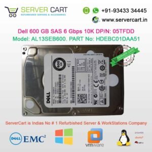Dell 600GB SAS 10K RPM Hard Drives 05TFDD DE09