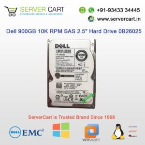 Dell 900GB 10K RPM SAS 2.5" Hard Drive 0B26025