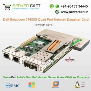 Dell Broadcom 57800S 10GBE 2 Port Network Daughter Card 0165T0