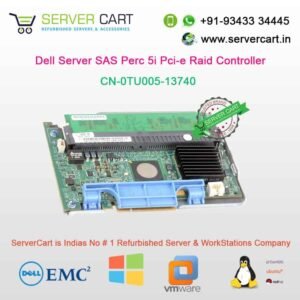 Dell SAS PERC 5/I PCI-Express Raid Controller 0TU005-13740