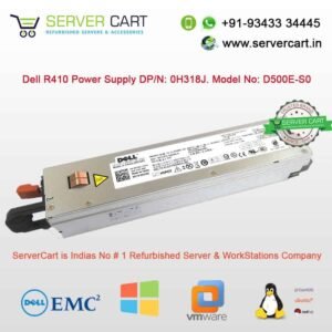 Dell R410 500W SMPS Power Supply 0H318J D500E-S0