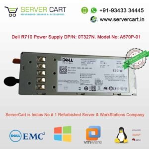 Dell R710 Server 570W Power Supply 0T327N A570P-01