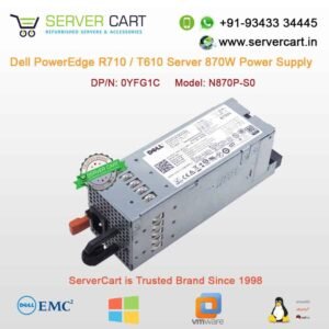 Dell R710 & T610 Server 870W Power Supply 0YFG1C - YFG1C