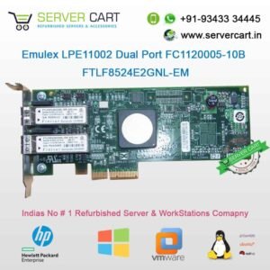 Emulex 4Gb/S Dual Port Fibre Channel HBA Card FC1120005-10B
