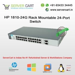 HP 1810-24G Rack Mountable 24- Port Switch J9803A