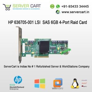 HP 636705-001 LSI 9212-4i SAS 6GB 4-Port Raid Controller Card
