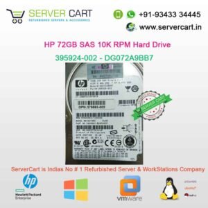 HP 72GB SAS 10K RPM Hard Drives 395924-002