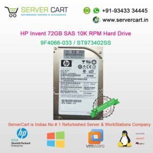 HP 72GB SAS 10K RPM Hard Drive HP P/N: 431954-002