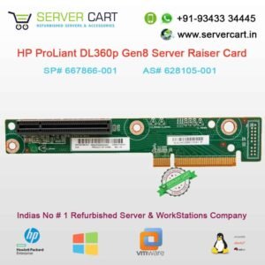 HP ProLiant DL360p Gen8 Server Riser Card 667866-001