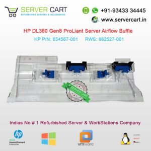 HP DL380P Gen8 Server Main Airflow Baffle Assembly 654567-001