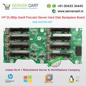 HP DL380p, DL385p, DL388p Gen8 Servers Hard Drive Backplane 2.5 Inch SFF 8 Bay 643705-001