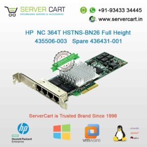 HP NC364T PCI Express Quad Port Gigabit Server Adapter