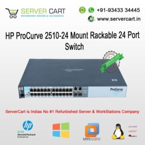 HP ProCurve 2510-24 Mount Rackable 24 Port Switch J9019B