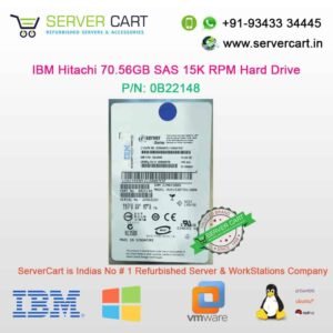 IBM 70.56GB SAS 15K RPM Hard Drives 0B22148