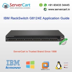IBM RackSwitch G8124-E 10GbE SFP+ 24 Ports Switch