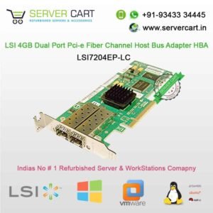 LSI 4GB Pci-e Fiber Channel Host Bus Adapter HBA - LSI7204EP-LC