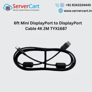 6ft Mini DisplayPort to DisplayPort Cable 4K 2M TYX1687