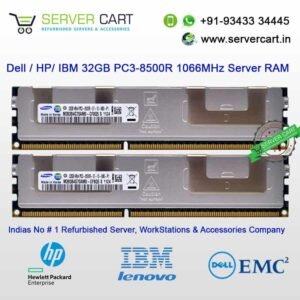 Dell PowerEdge R720XD Server RAM 32GB DDR3 Memory