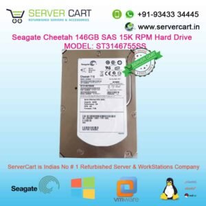 Seagate 146GB SAS 15K RPM Hard Drive Model ST3146755SS